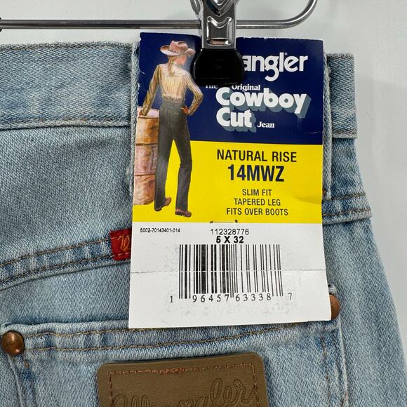 NWT Wrangler 112328776 Women's Cowboy Cut Slim Fit Jeans - Picture 7 of 12